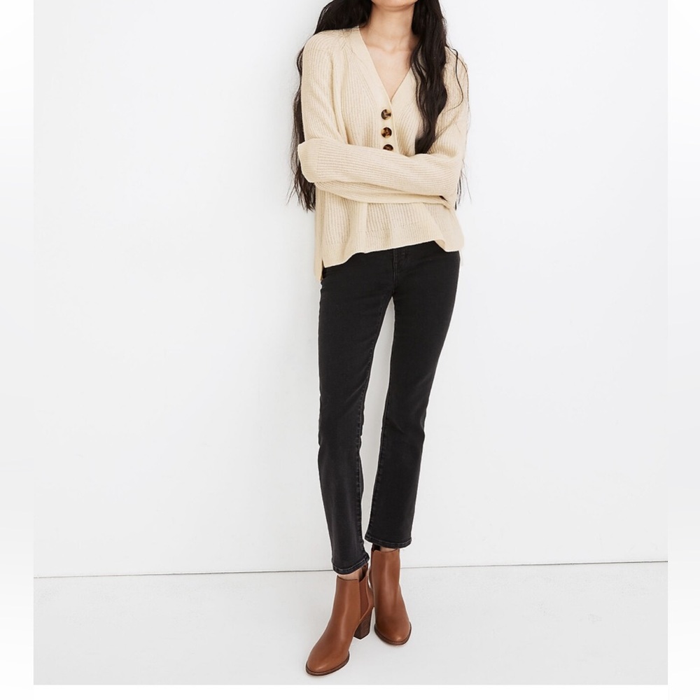 Ribbed wool blend Lyle Henley Sweater - Picture 4 of 8